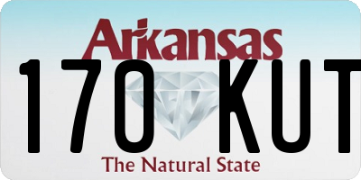 AR license plate 170KUT