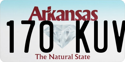 AR license plate 170KUV