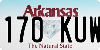 AR license plate 170KUW
