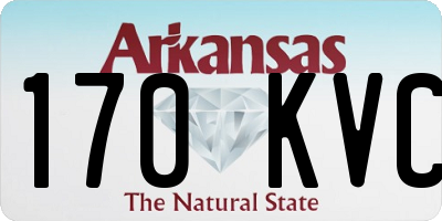 AR license plate 170KVC