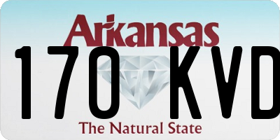 AR license plate 170KVD