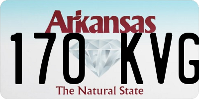 AR license plate 170KVG
