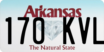 AR license plate 170KVL