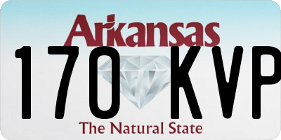AR license plate 170KVP