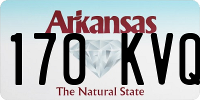 AR license plate 170KVQ