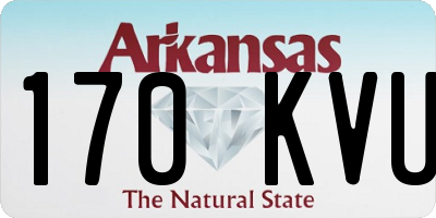 AR license plate 170KVU