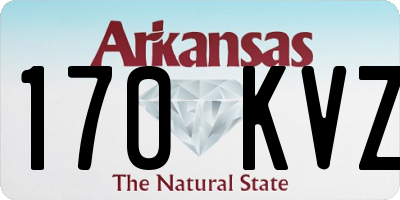 AR license plate 170KVZ