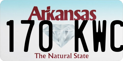 AR license plate 170KWC