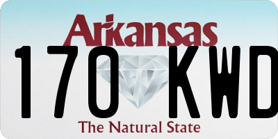 AR license plate 170KWD