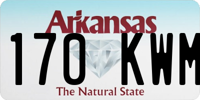 AR license plate 170KWM