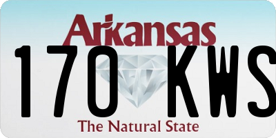 AR license plate 170KWS