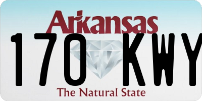AR license plate 170KWY
