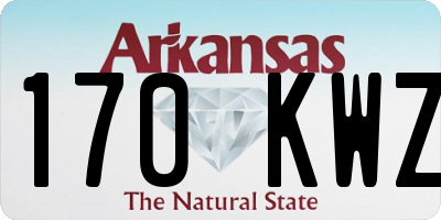 AR license plate 170KWZ