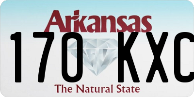 AR license plate 170KXC
