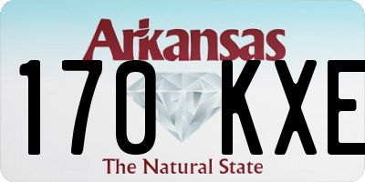 AR license plate 170KXE