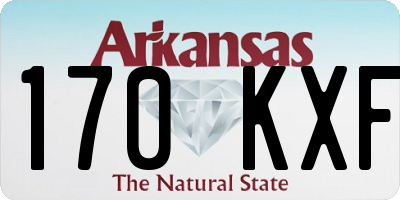 AR license plate 170KXF