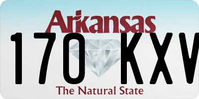 AR license plate 170KXV