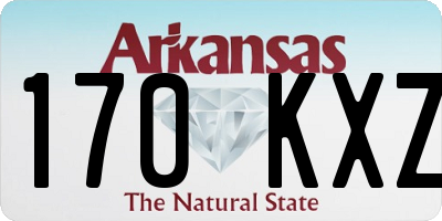 AR license plate 170KXZ