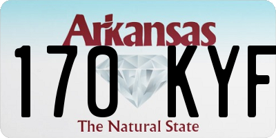 AR license plate 170KYF