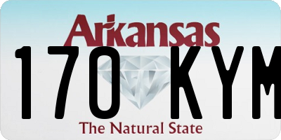 AR license plate 170KYM