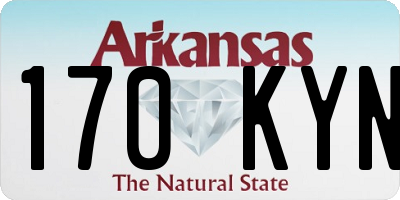 AR license plate 170KYN