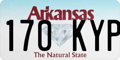 AR license plate 170KYP
