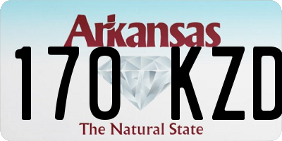 AR license plate 170KZD