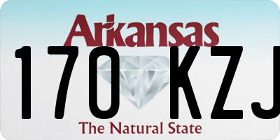 AR license plate 170KZJ