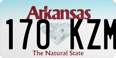 AR license plate 170KZM