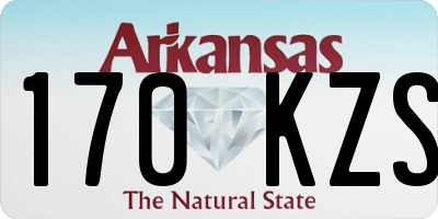 AR license plate 170KZS