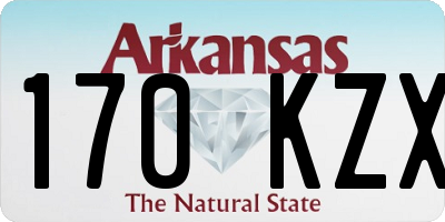 AR license plate 170KZX