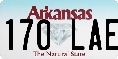 AR license plate 170LAE