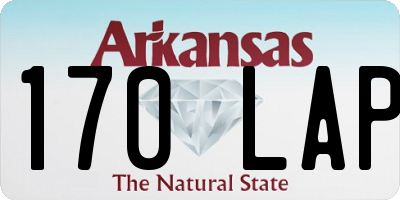 AR license plate 170LAP