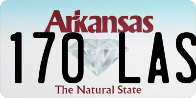 AR license plate 170LAS
