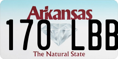 AR license plate 170LBB