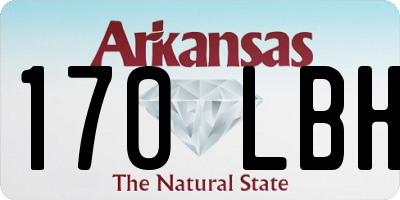 AR license plate 170LBH