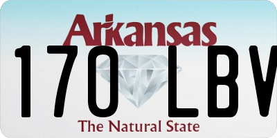 AR license plate 170LBV