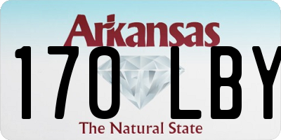 AR license plate 170LBY