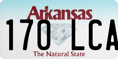 AR license plate 170LCA