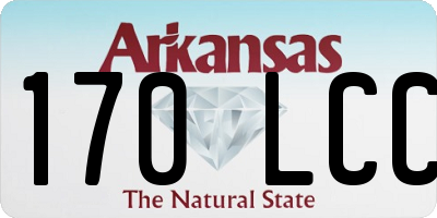 AR license plate 170LCC