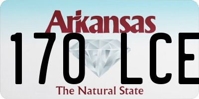 AR license plate 170LCE