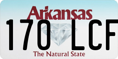 AR license plate 170LCF