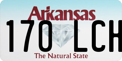 AR license plate 170LCH