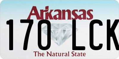 AR license plate 170LCK