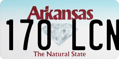 AR license plate 170LCN