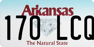 AR license plate 170LCQ