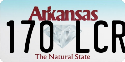 AR license plate 170LCR