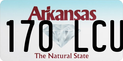 AR license plate 170LCU
