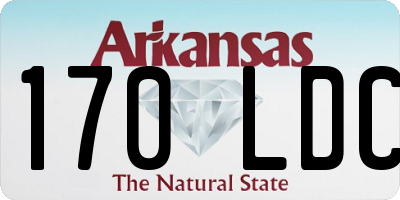 AR license plate 170LDC
