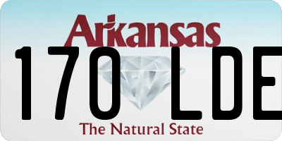 AR license plate 170LDE